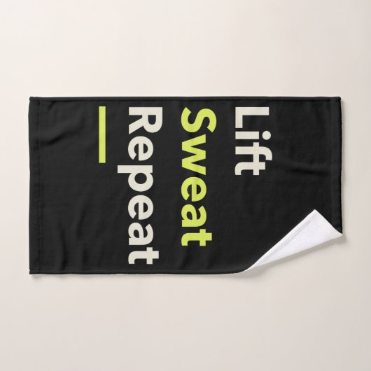 Lift. Zweet. Herhaal. Handdoek (Handdoek)