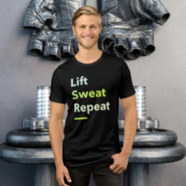 Lift. Zweet. Herhaal. Tri-Blend Shirt
