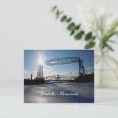 Liftbridge, Duluth, Minnesota Briefkaart (Staand voorkant)