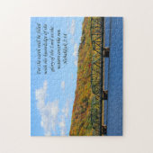 Liftbridge in de Herfst Legpuzzel (Verticaal)