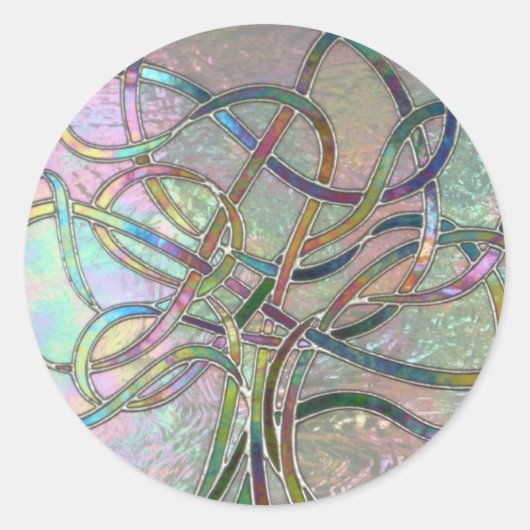 Liften Licht (gekleurd glas) sticker (Voorkant)