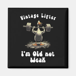 Lifter Ik ben oud Niet zwak Fitness Gym Workou Magneet