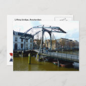 Lifting bridge, Amsterdam Briefkaart (Voorkant / Achterkant)