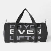 lifting bro Bro Grappige Gym Typography Plunjezak (Achterkant)