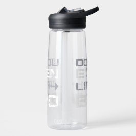 lifting bro Funny Gym Typography Waterfles