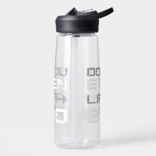 lifting bro Funny Gym Typography Waterfles