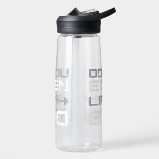 lifting bro Funny Gym Typography Waterfles