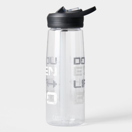 lifting bro Funny Gym Typography Waterfles (Links)