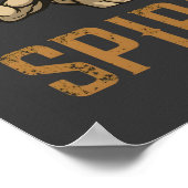 Lifting My Spirits -Bodybuilding Gym Humor- Funny Poster (Hoek)