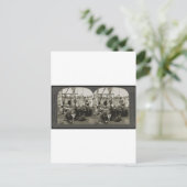 Lifting Water uit de Nijl in Egypte rond 1928 Briefkaart (Staand voorkant)