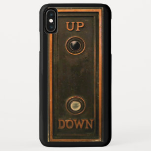 liftknop bord messing zwart Case-Mate iPhone case