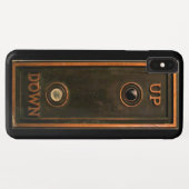 liftknop bord messing zwart Case-Mate iPhone case (Achterkant (horizontaal))