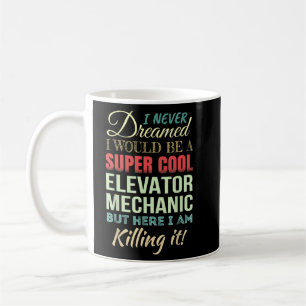 Liftmonteur Grappig Koffiemok