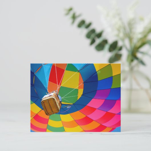 Liftoff, omhoog en weg briefkaart (Staand voorkant)