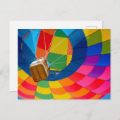 Liftoff, omhoog en weg briefkaart (Voorkant / Achterkant)