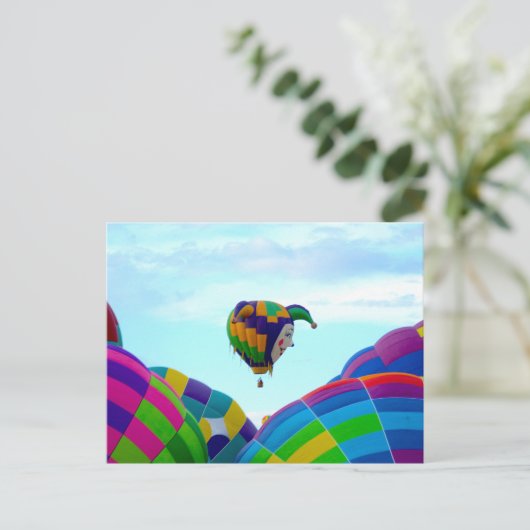 Liftoff, omhoog en weg briefkaart (Staand voorkant)