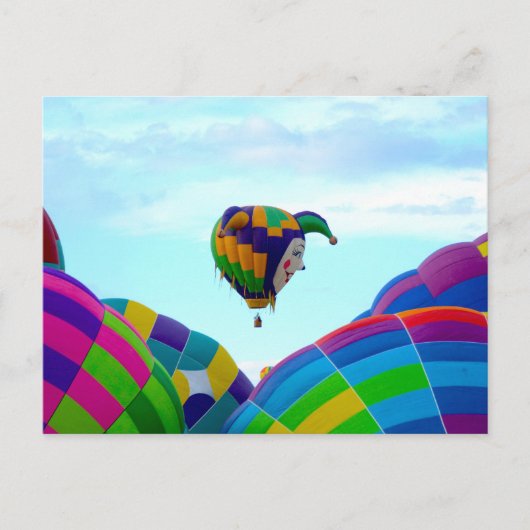 Liftoff, omhoog en weg briefkaart (Voorkant)