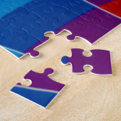 Liftoff, omhoog en weg legpuzzel (Zijkant)