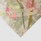 liftpapier en Rozen - Weefpapier ontkoppelen Tissuepapier (Detail)