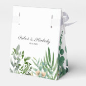 LIFY Botanische Eucalyptus verlaat bruiloft Bedankdoosjes (Achterkant)