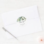 LIFY botanische eucalyptus verlaat bruiloft label (Envelop)