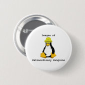 Liga van buitengewone pinguïns 2 ronde button 5,7 cm (Voorkant /achterkant)