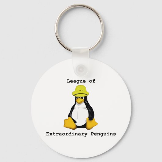 Liga van buitengewone pinguïns 2 sleutelhanger (Voorkant)