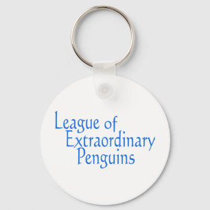 Liga van buitengewone pinguïns 3 sleutelhanger