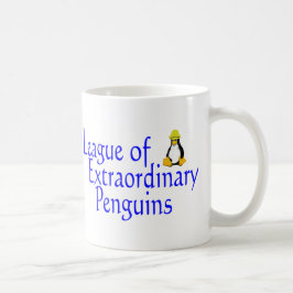 Liga van buitengewone pinguïns 4 koffiemok
