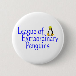 Liga van buitengewone pinguïns 4 ronde button 5,7 cm