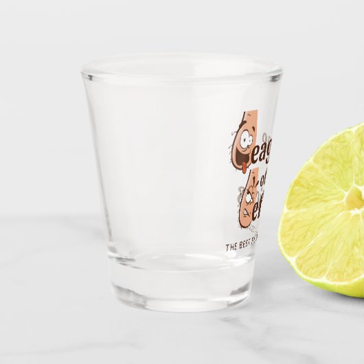 Liga van lefticles shot glas (Links)