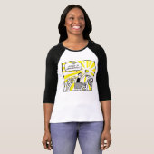 Liga van Librari T! T-shirt (Voorkant volledig)