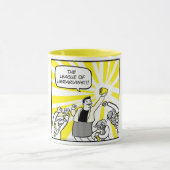 Liga van Librariërs mok! Mok (Midden)