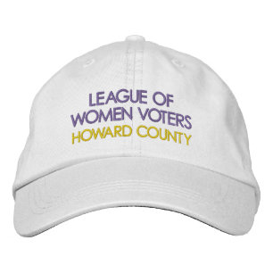 Liga van Vrouwen Voters Baseball Pet