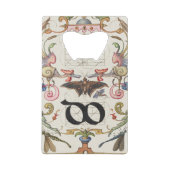 Ligature do van Mira Calligraphiae Monumenta Creditkaart Flessenopener (Voorkant)