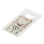 Ligature do van Mira Calligraphiae Monumenta Creditkaart Flessenopener (Achterkant Gekanteld)