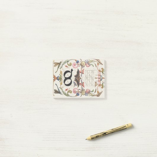 Ligature do van Mira Calligraphiae Monumenta Post-it® Notes (Op bureau)