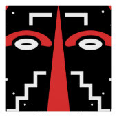 Ligbi Achtergrond Perfect Poster (Voorkant)