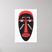 Ligbi Masker Canvas Afdruk (Voorkant)
