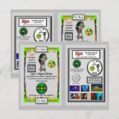 Ligee Presenteert Livermorium Ruilkaart Briefkaart (Voorkant / Achterkant)