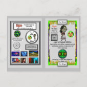 Ligee Presenteert Livermorium Ruilkaart Briefkaart (Achterkant)