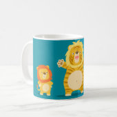 Liger en zijn trotse ouders mok (Voorkant links)