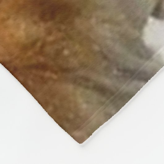 LIGER (LION & TIGER CROSS) FLEECE DEKEN (Hoek)