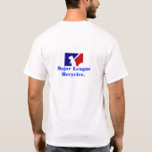 Ligerrecycleerder Hoekduim T-shirt (Achterkant)