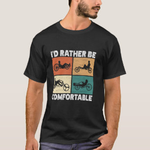 Ligfiets driewieler Ligdriewieler T-shirt