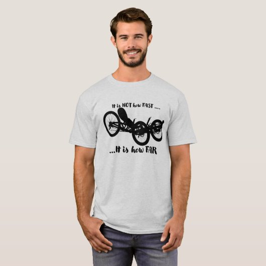 ligfiets t-shirt (Voorkant volledig)
