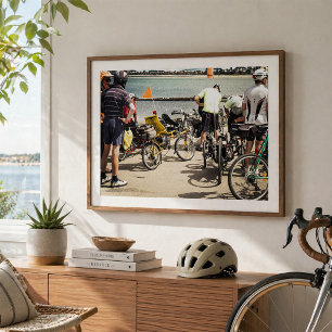Ligfietsen en Ligfietsers Bijeenkomst Poster