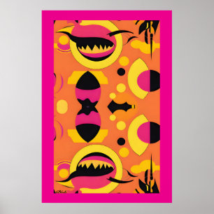 Liggen of ronduit liegen poster