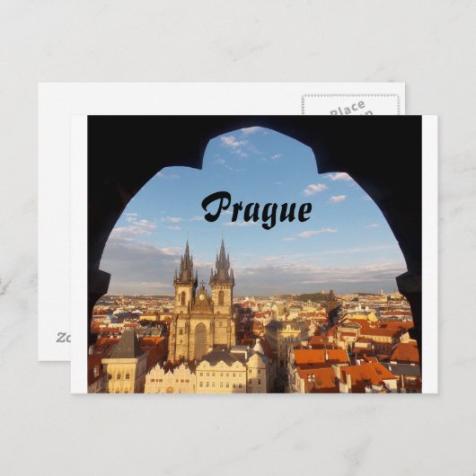 liggend briefkaart (Voorkant / Achterkant)