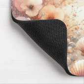 Liggend op een strand ergens muismat (Hoek)